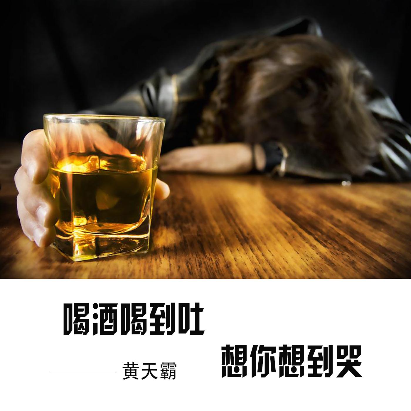 喝酒喝到吐想你想到哭封面