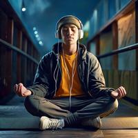 Mindful Vibes: Meditation with Hip Hop Beats