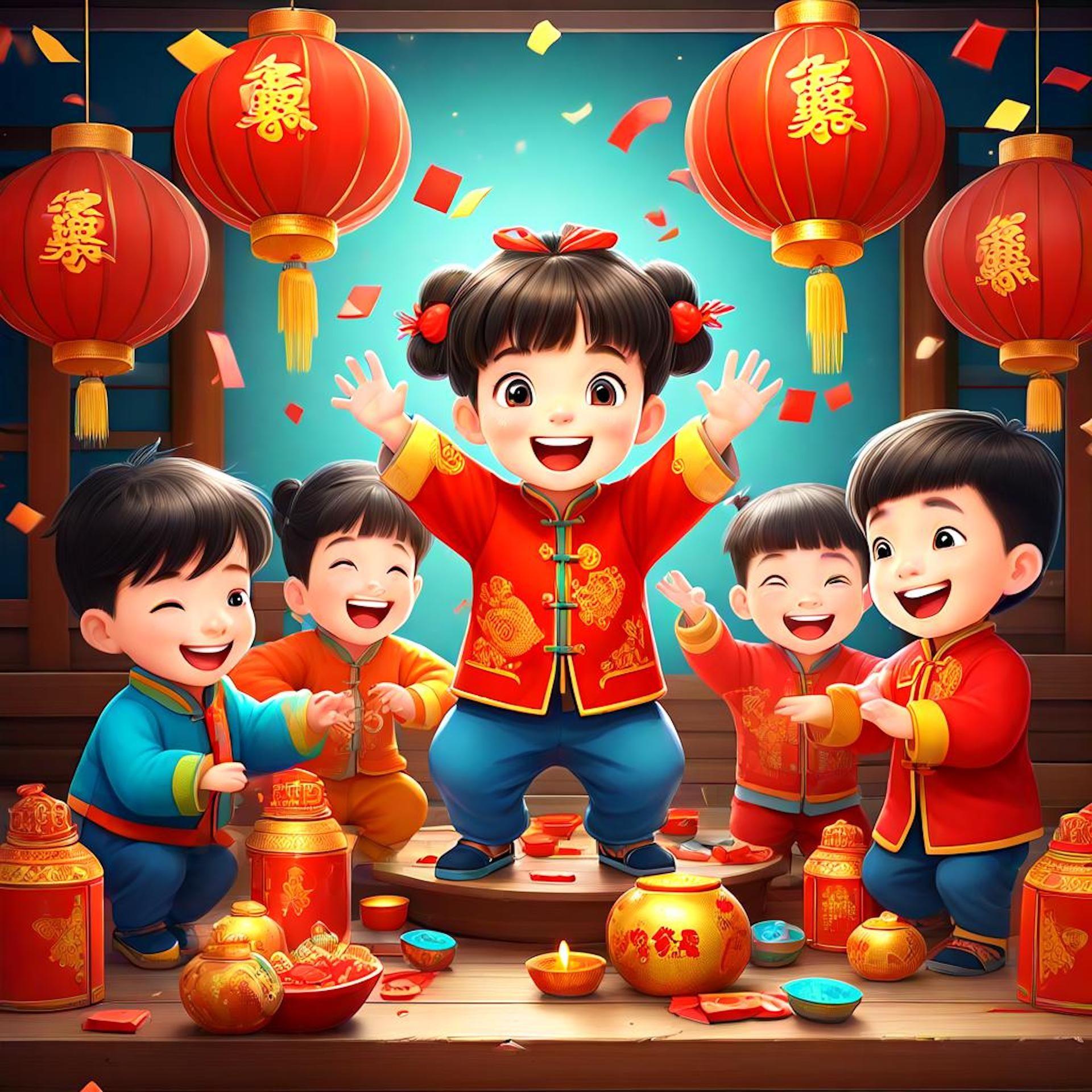 欢欢喜喜过大年封面