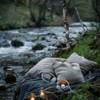 Water's Night Lull: Sleep Music Essence