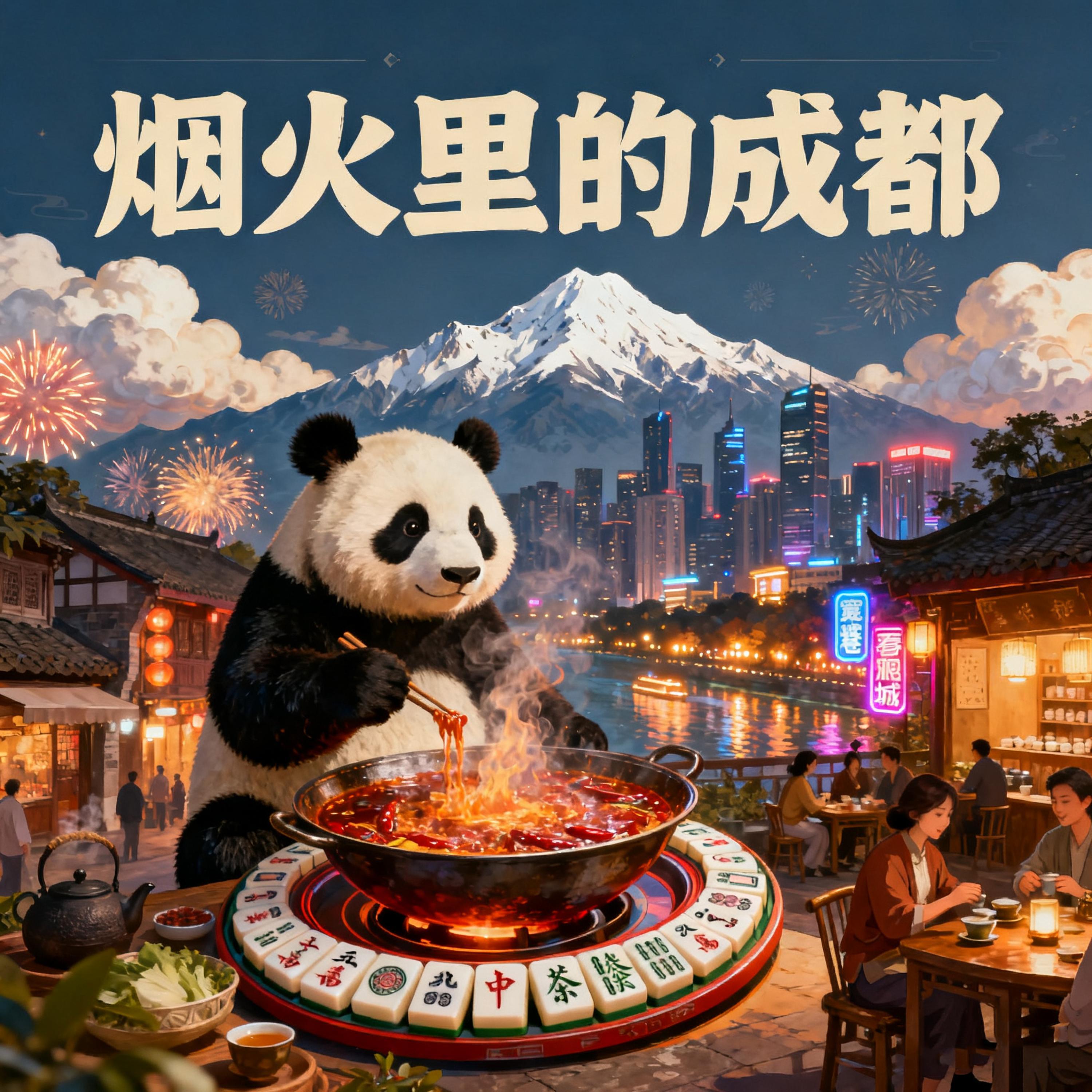 烟火里的成都封面