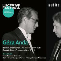 Géza Anda and Clara Haskil play Bach and Bartók