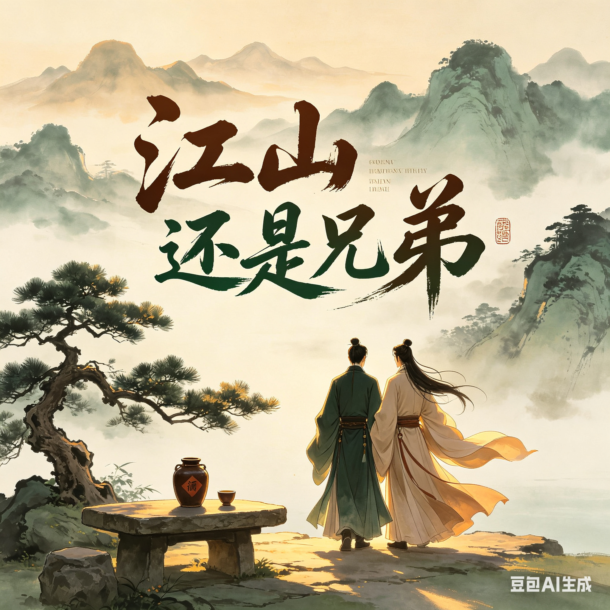 江山还是兄弟情封面