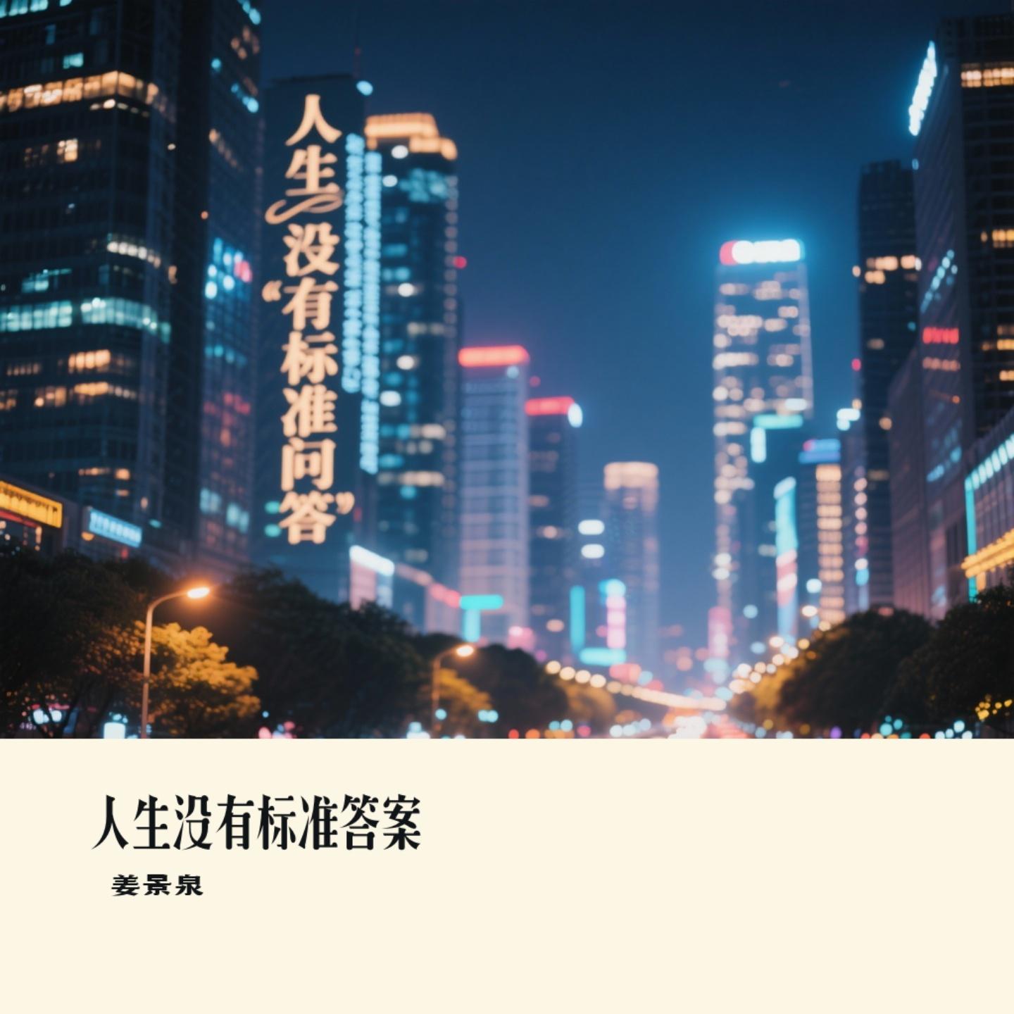 人生没有标准答案封面