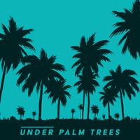 Under Palm Trees (Relax House & RnB with Rain Sounds, Lying On the Beach)