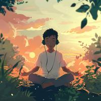 Meditative Music Pulse: Centering Tones