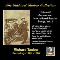 RICHARD TAUBER COLLECTION (THE), Vol. 20: German and International Popular Songs II (1923-1938)