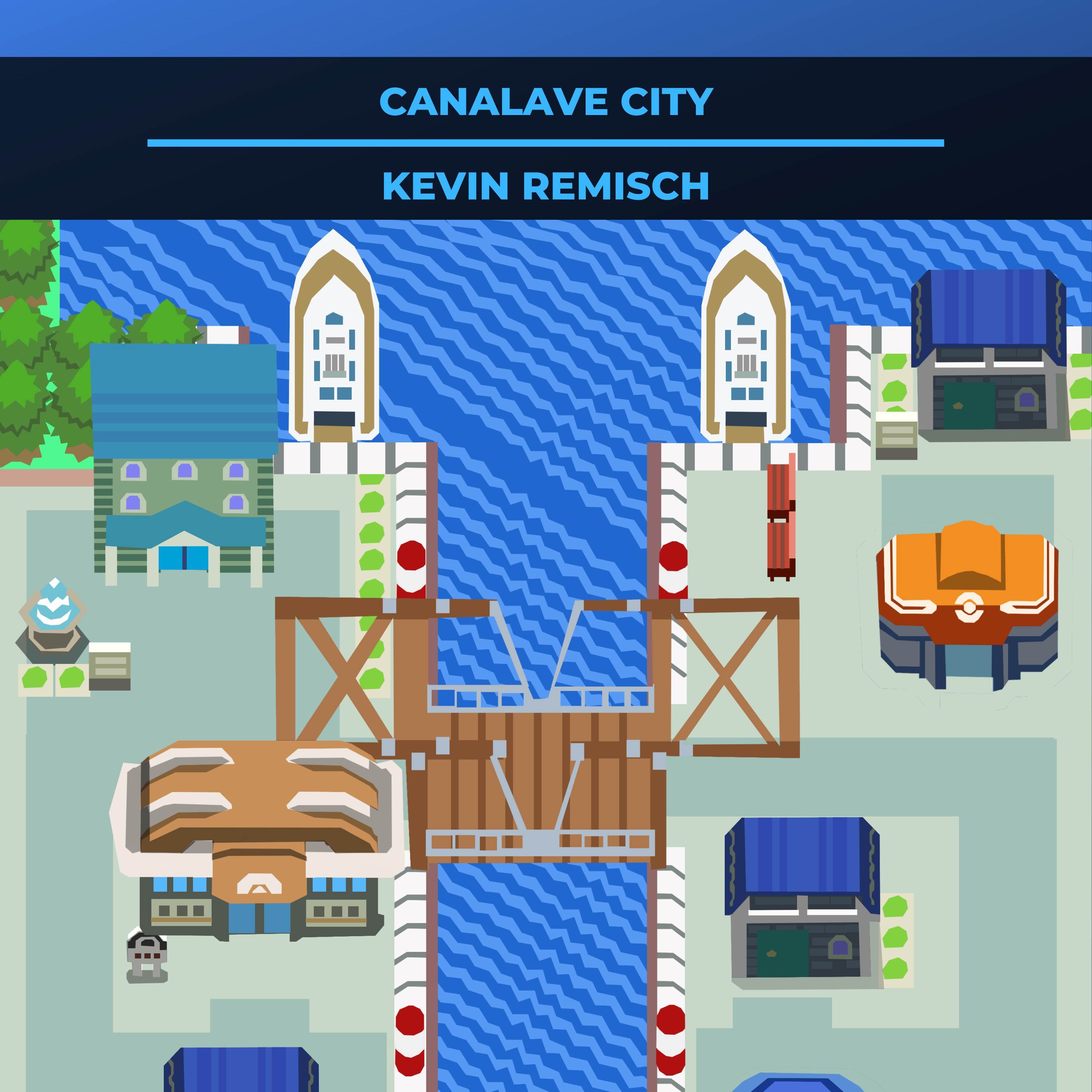 Canalave City (From “Pokemon Diamond & Pearl“)