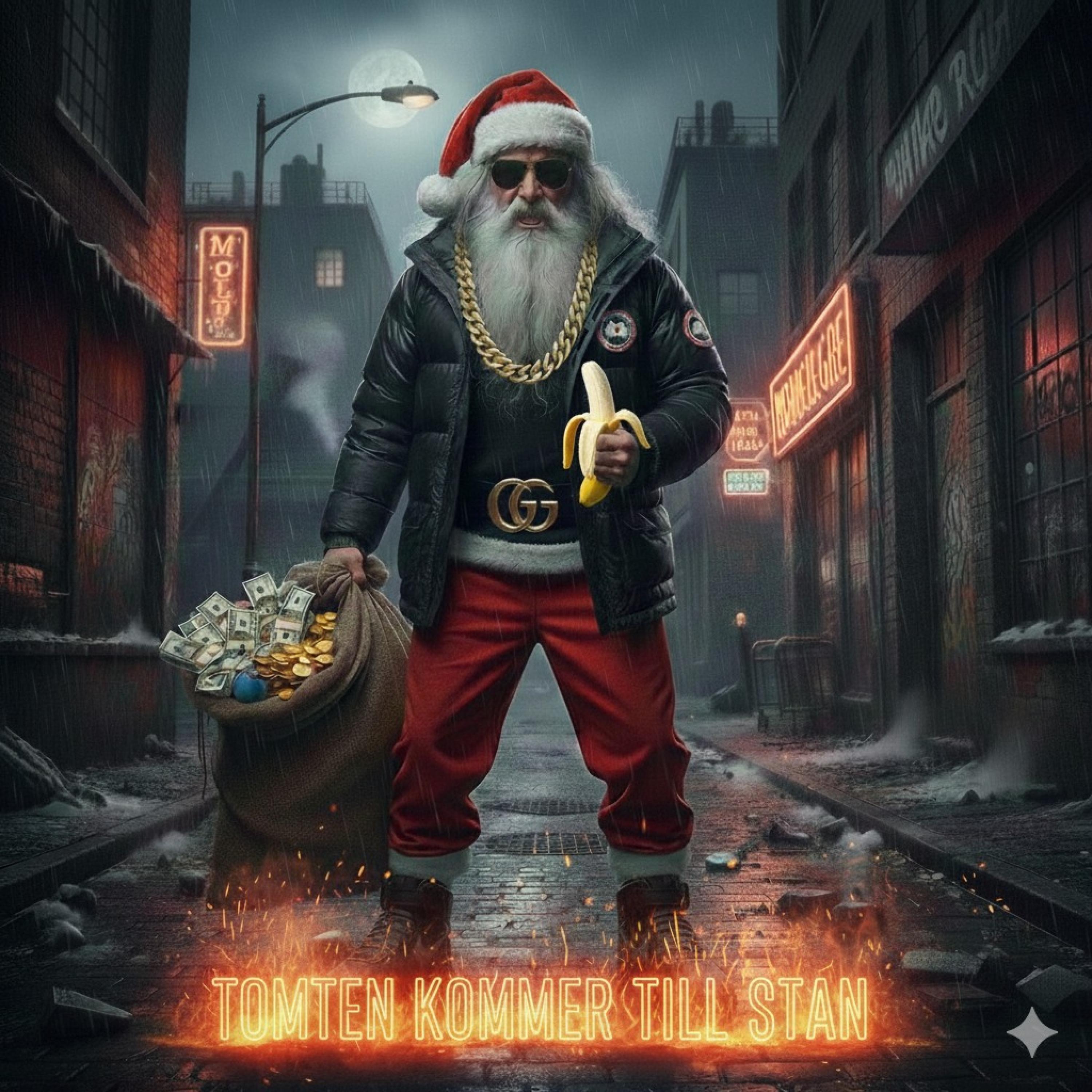 TOMTEN KOMMER TILL STAN