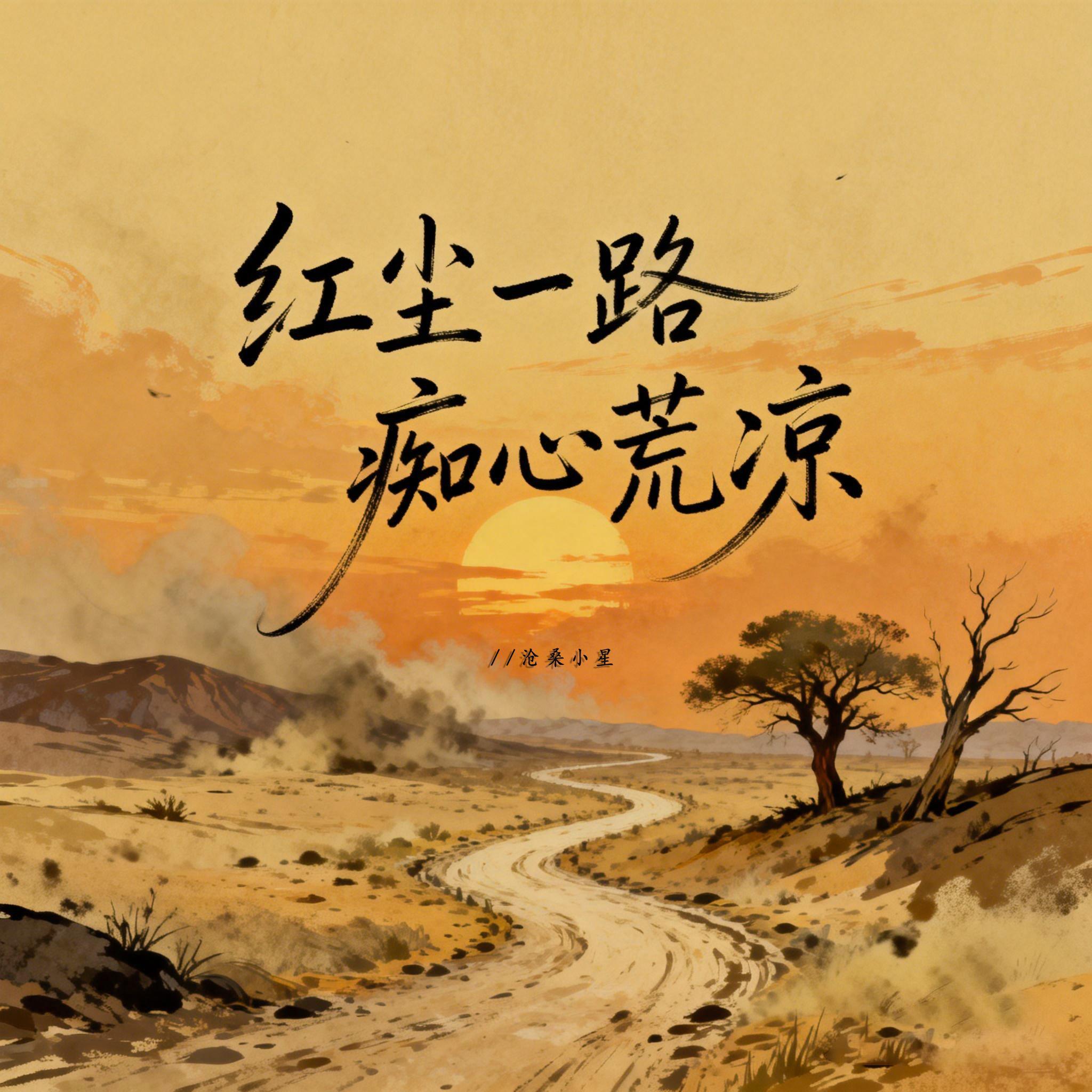 红尘一路痴心荒凉（烟嗓版） - 沧桑小星封面