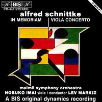 SCHNITTKE: In Memoriam / Viola Concerto