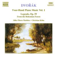 DVORAK: Four-Hand Piano Music, Vol.  1
