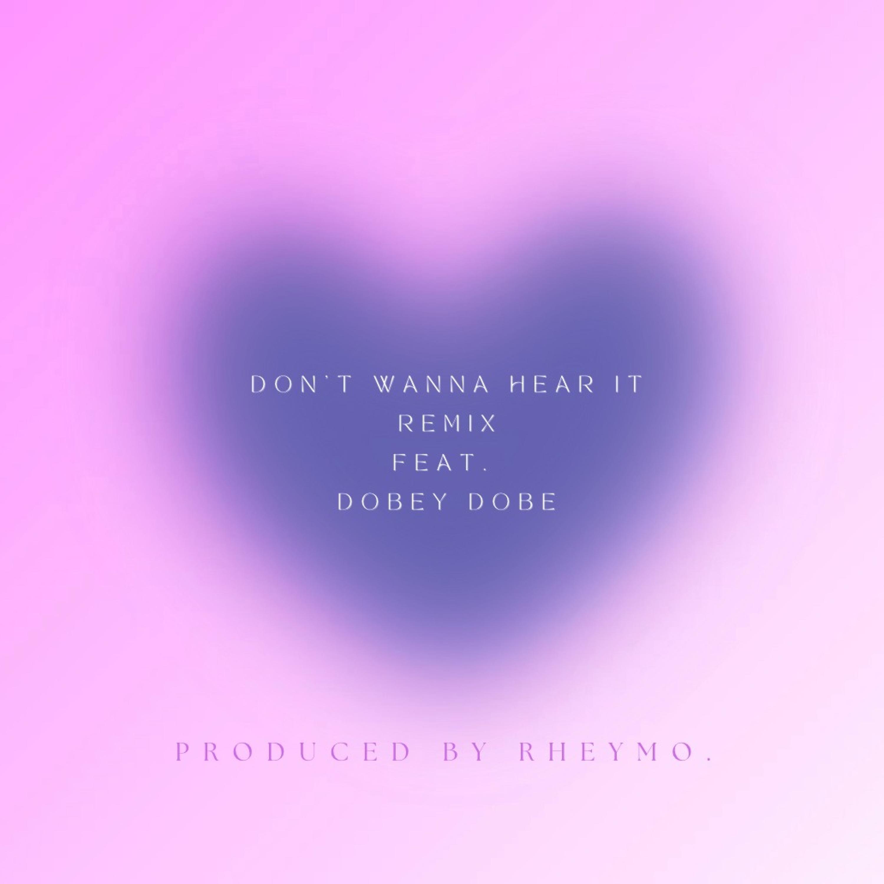 Don't Wanna Hear It (feat. Dobey Dobe)