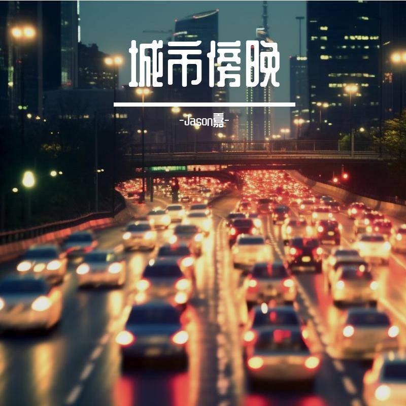 城市傍晚封面