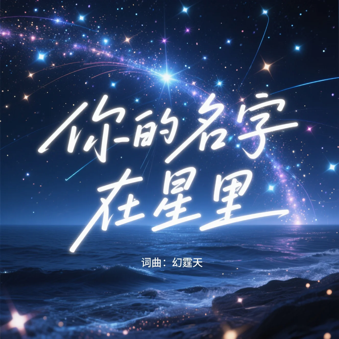 你的名字在星里 伴奏封面