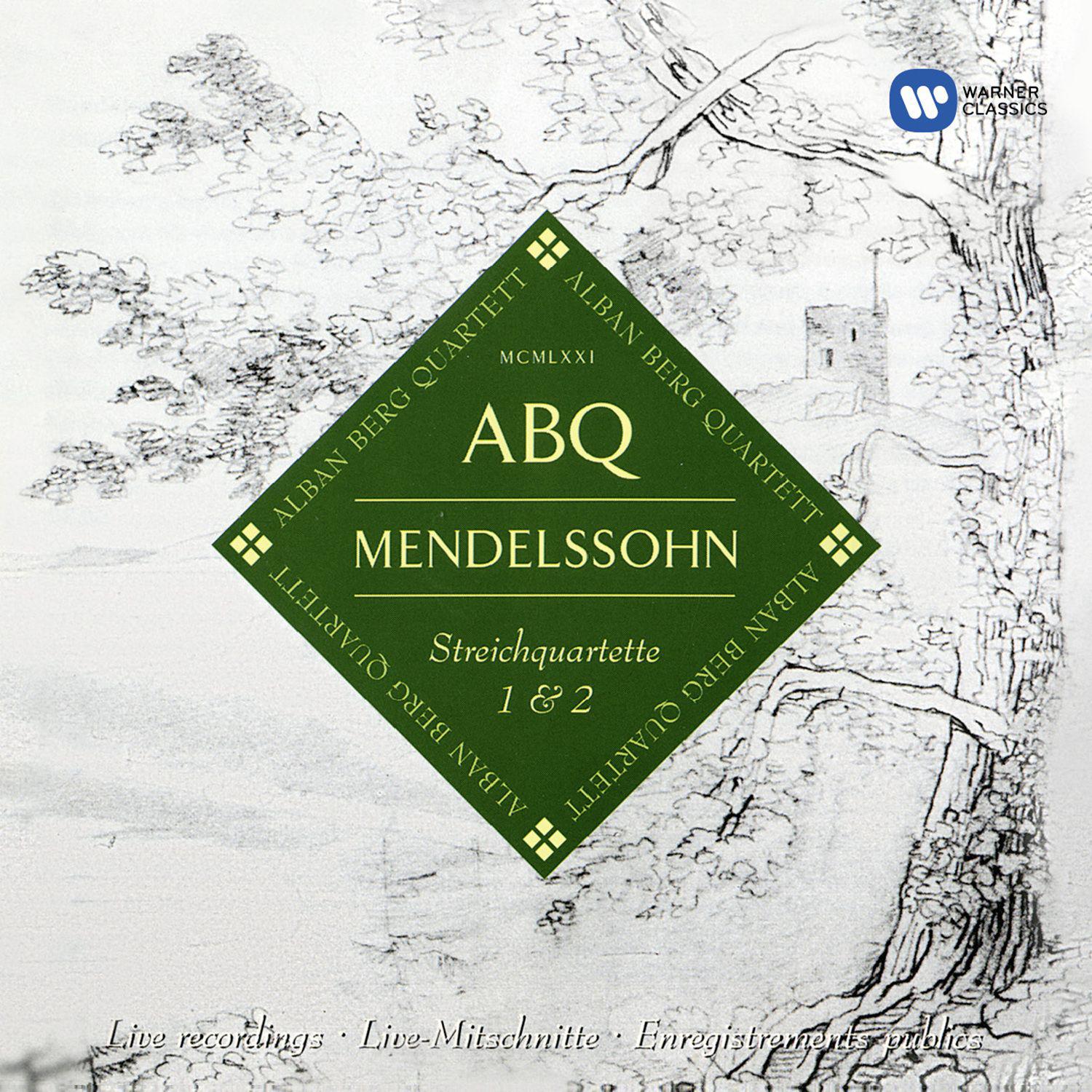 Mendelssohn: String Quartets Op. 12 & Op. 13 - Alban Berg Quartett - 专辑