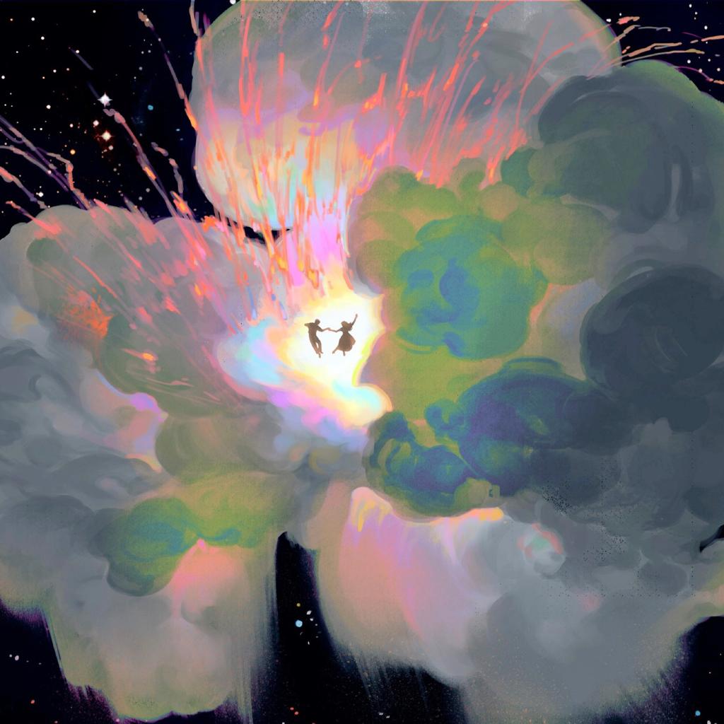 我们相爱的时候，是隔着山和海的