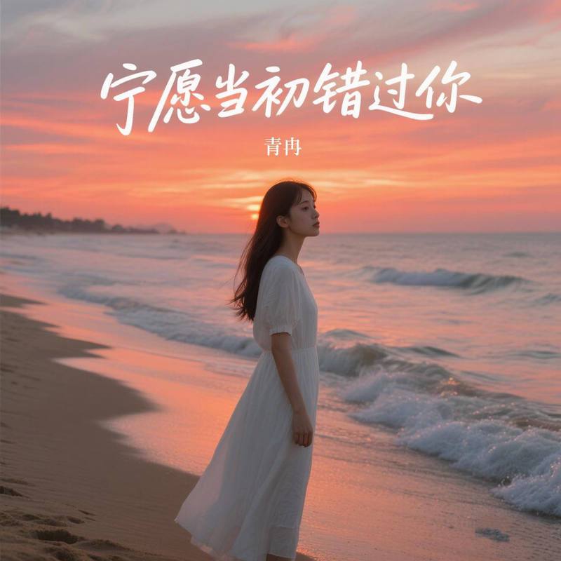 宁愿当初错过你 (深情版伴奏)封面