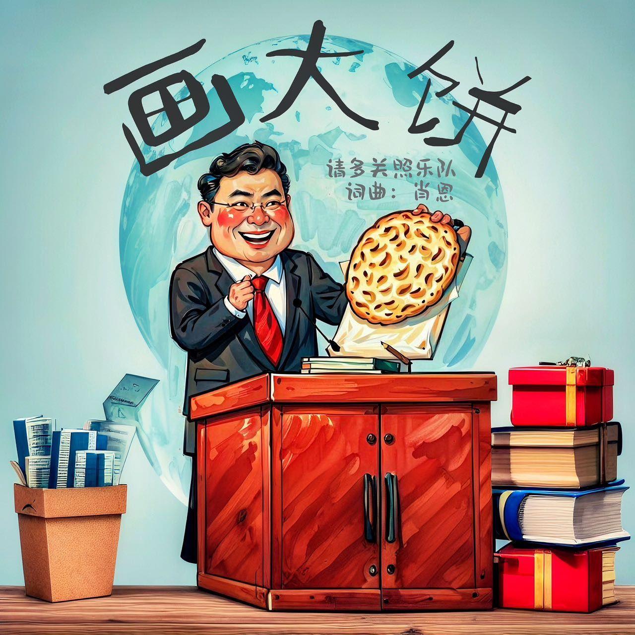 画大饼封面