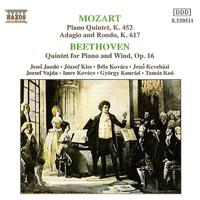 MOZART: Piano Quintet in E-Flat Major / BEETHOVEN: Piano Quintet in E-Flat Major