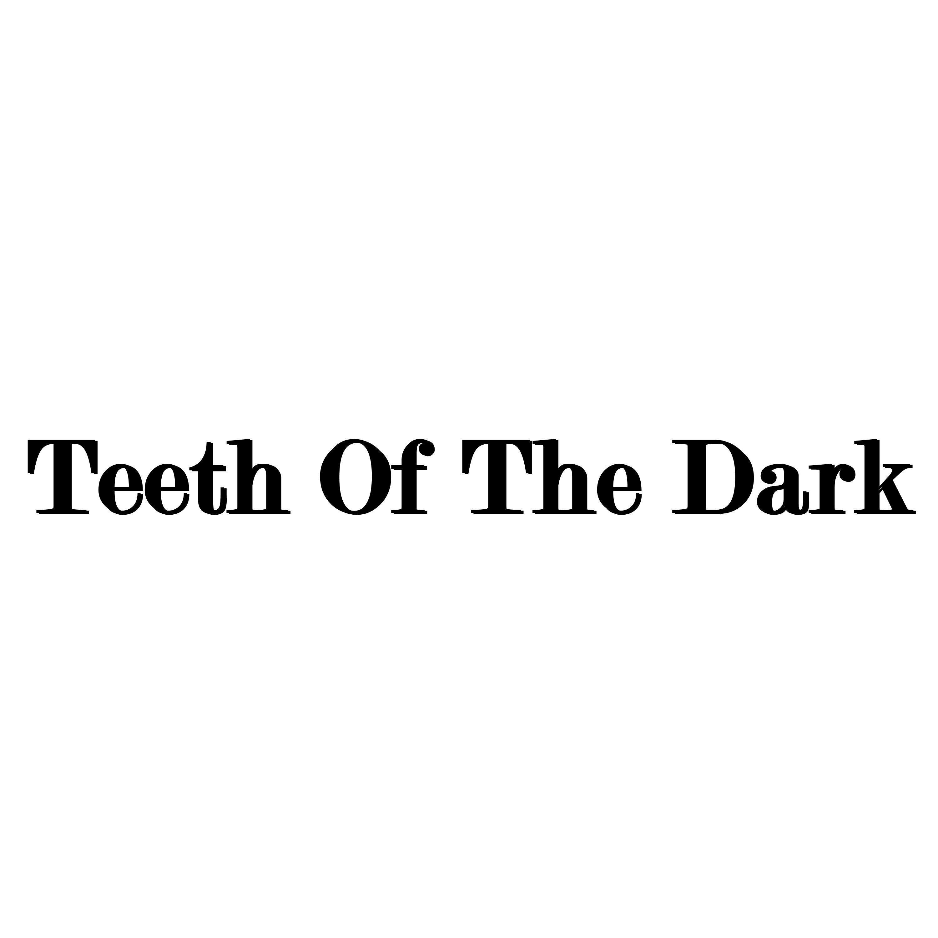 Teeth Of The Dark