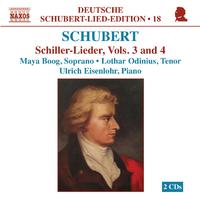 SCHUBERT, F.: Lied Edition 18 - Schiller, Vols. 3 and 4