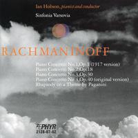 RACHMANINOV, S.: Piano Concertos Nos. 1-4 / Rhapsody on a Theme of Paganini (I. Hobson, Sinfonia Varsovia)