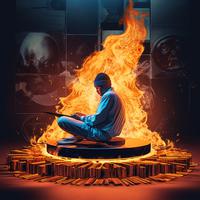 Fire Relaxation: Binaural Soothing Waves