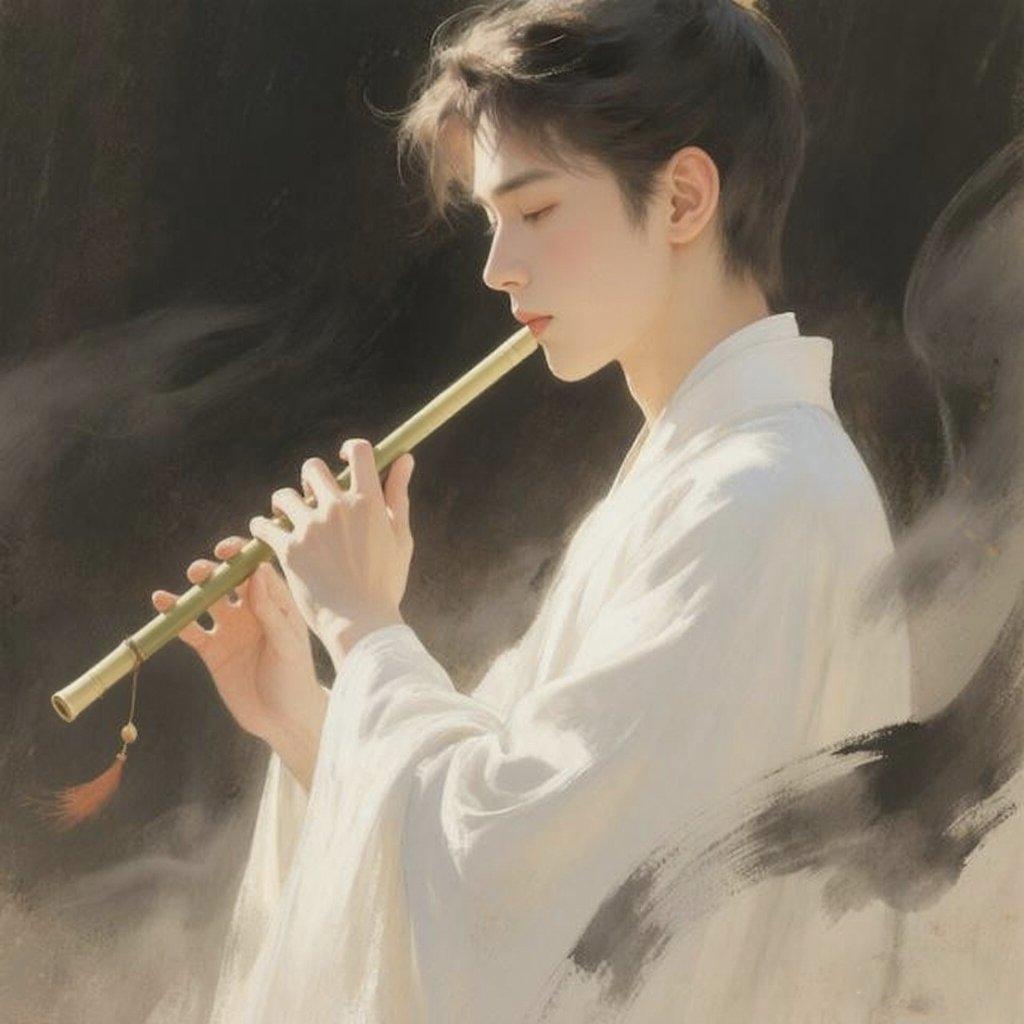 弱水三千（箫）封面