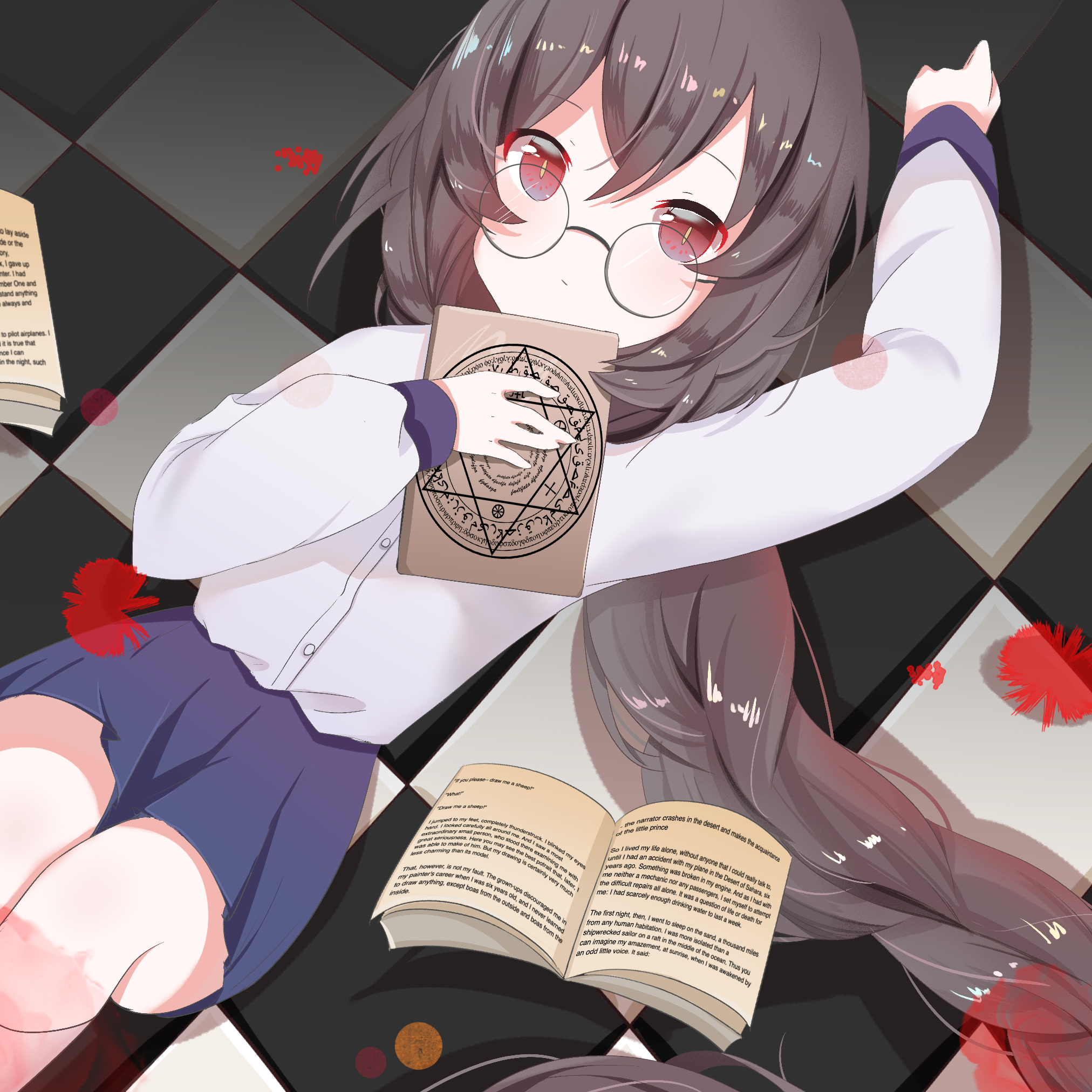 无神论者的文学少女在低声祷告