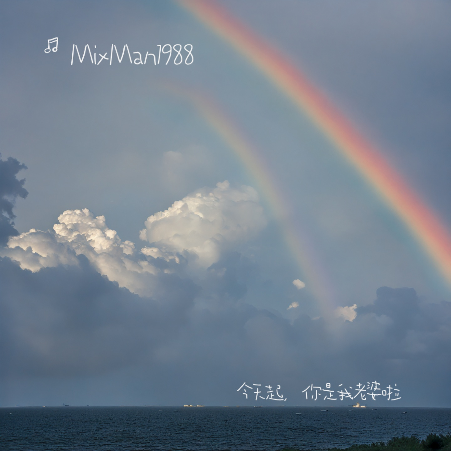 今天起，你是我老婆啦 伴奏 - MixMan1988封面