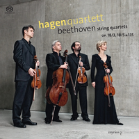 Beethoven: String Quartets No. 3, Op. 18; No. 5, Op. 18 & No. 16, Op. 135