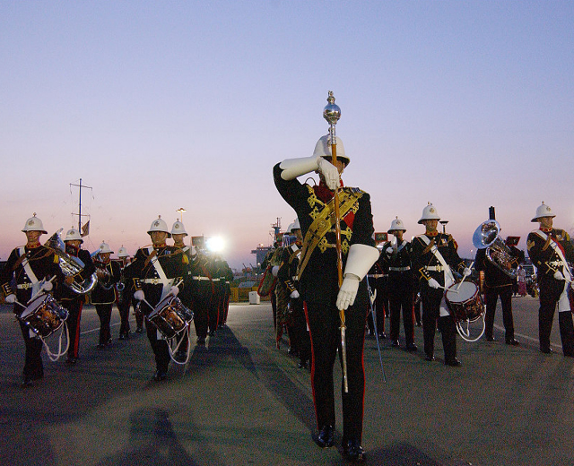 The Band Of H.M. Royal Marines