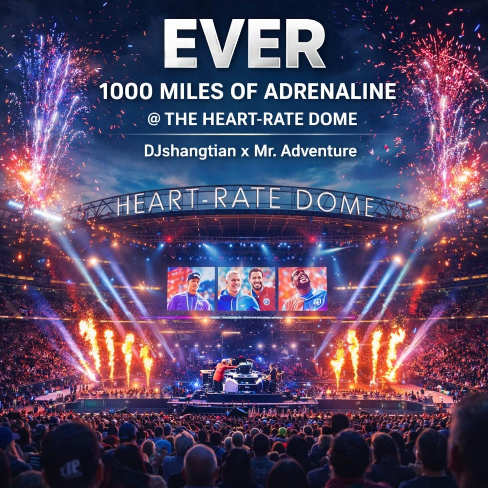 EVER (feat. PACIFIC PALETTE, Camille, Mbali Baby, Xoё Raw, Phuwin & SUNSET TRUMPET) [1000 MILES OF ADRENALINE @ THE HEART-RATE DOME]