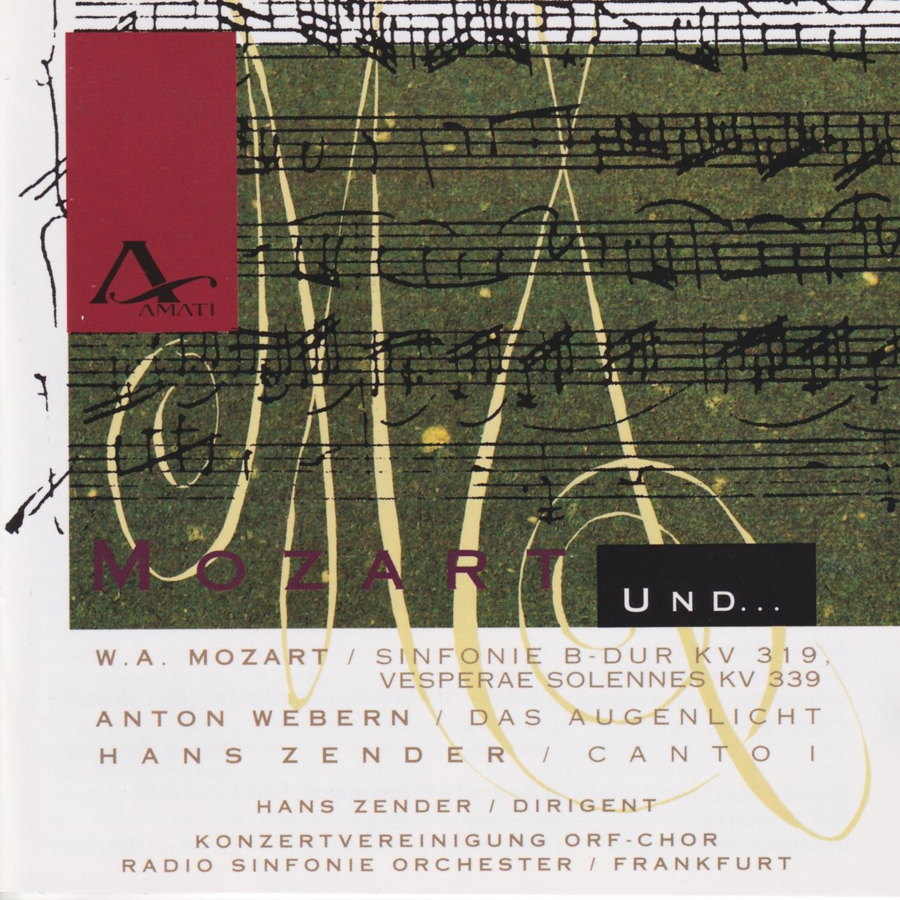 Vesperae solennes de confessore, K. 339: VI. Magnificat