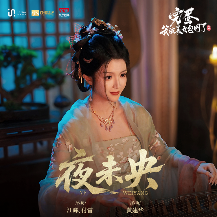 夜未央(《完蛋！我被美女包围了！2》柳施施角色主题曲)（演员版伴奏）封面