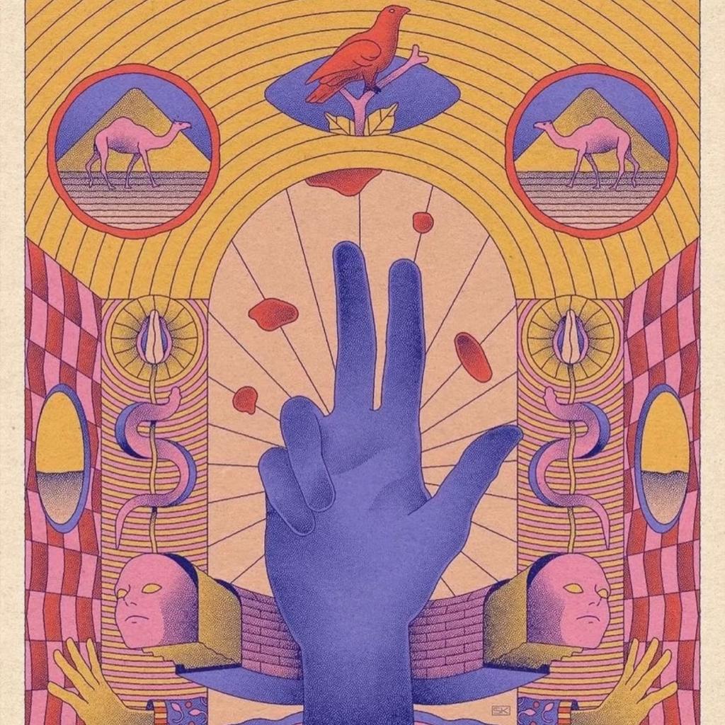 Donald Duck Listening to Songs