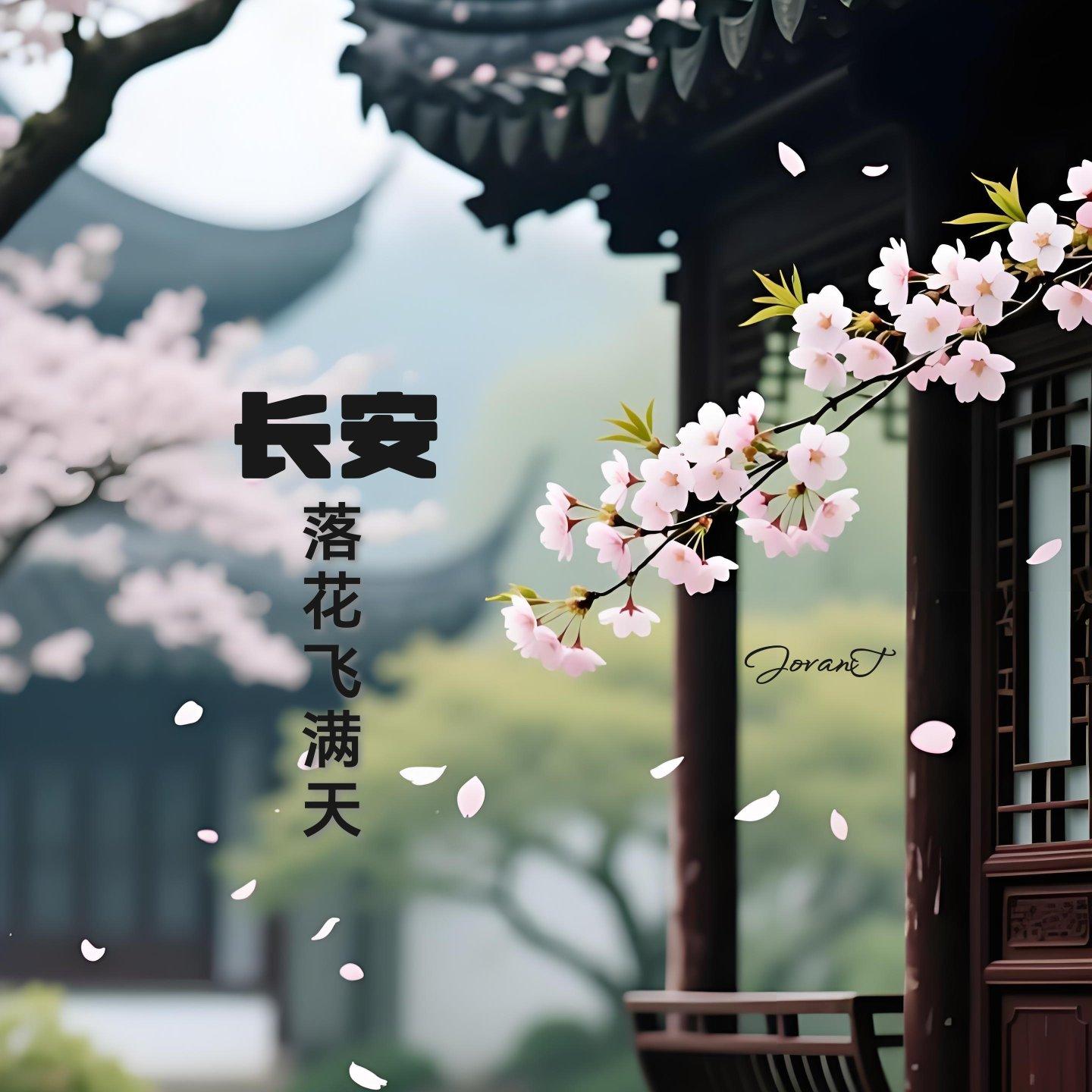 长安落花飞满天封面