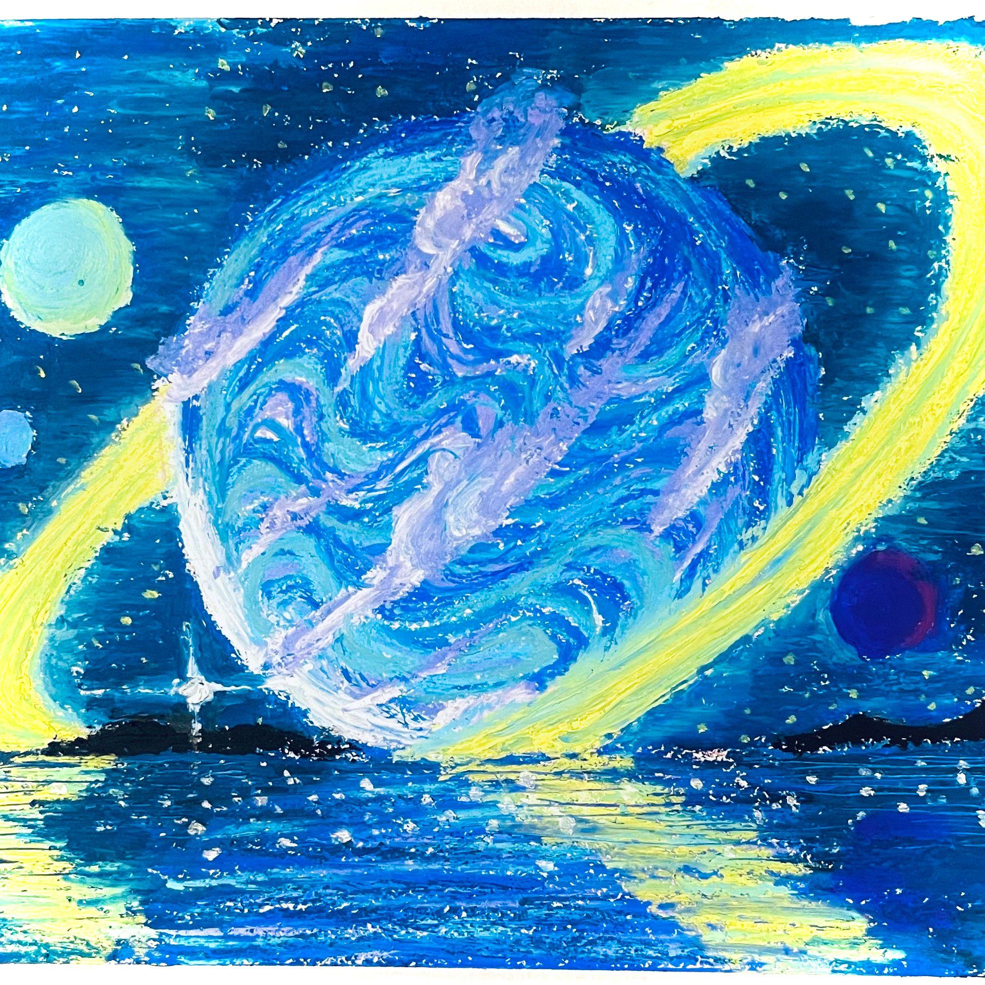 星夜海平面封面