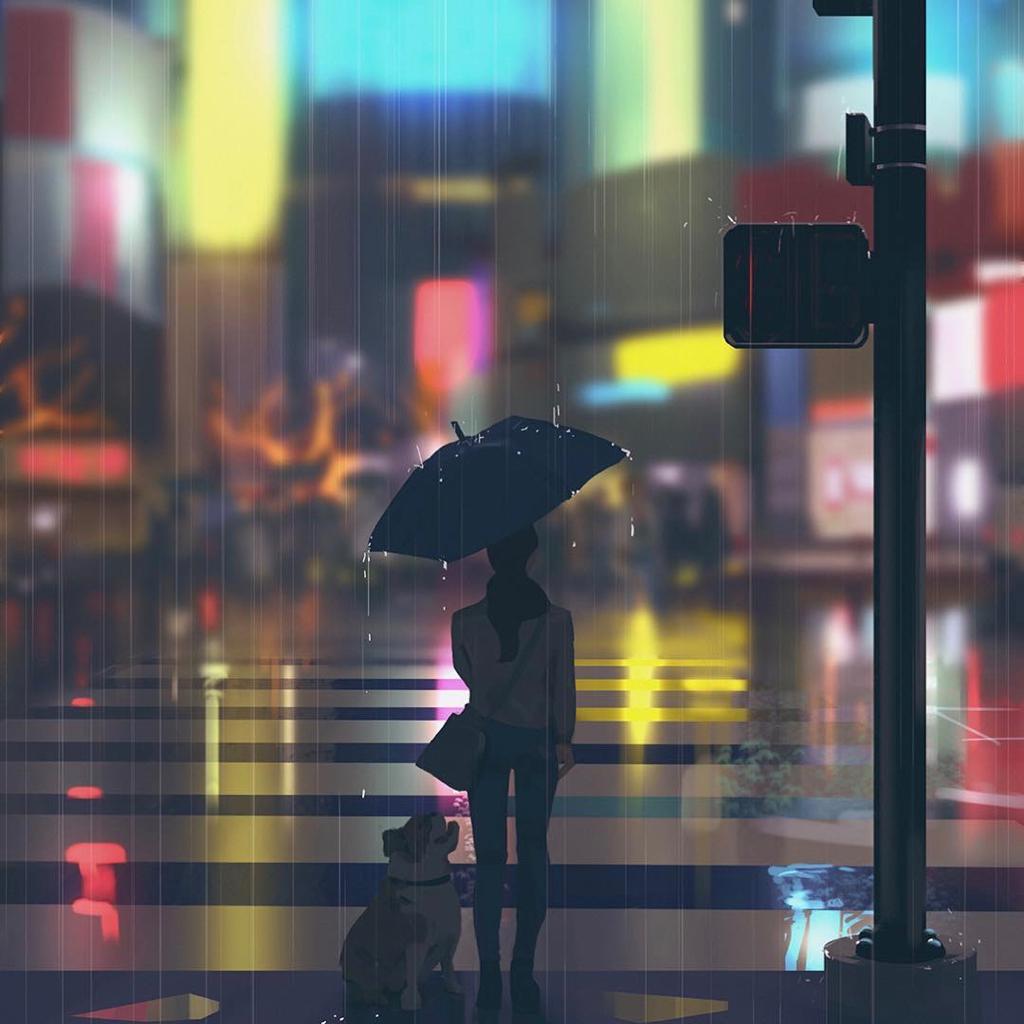 下雨天 | 一腔孤勇地穿越人山人海