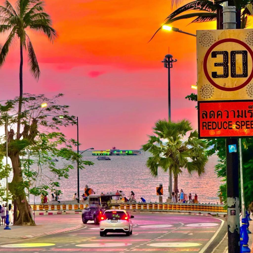 『落日ctiywalk』傍晚时分 绝美的蓝调时刻