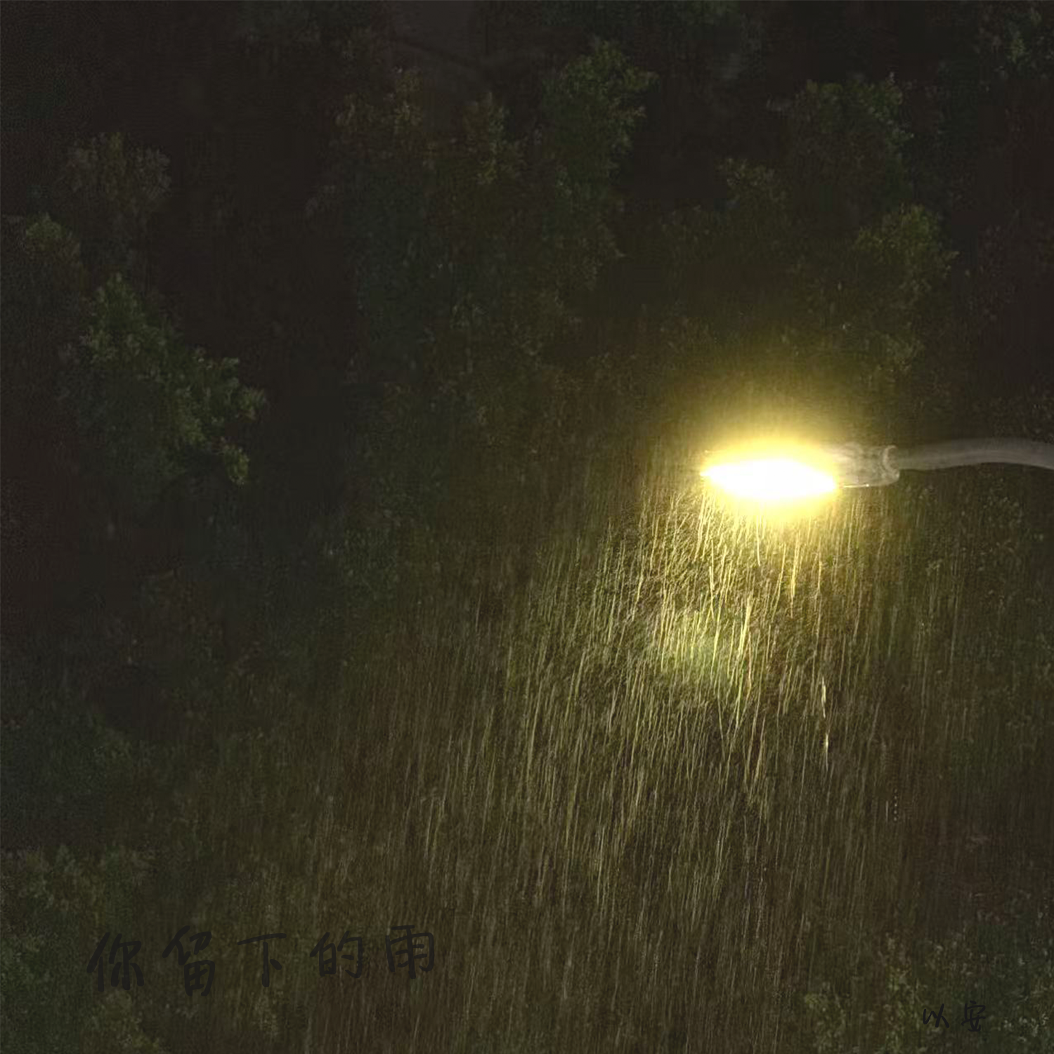 你留下的雨封面