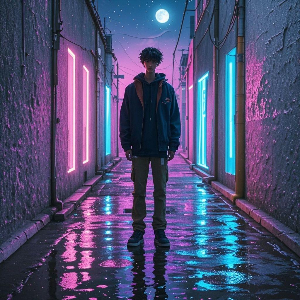 霓虹下的独白封面