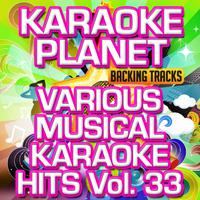 Various Musical Karaoke Hits, Vol. 33