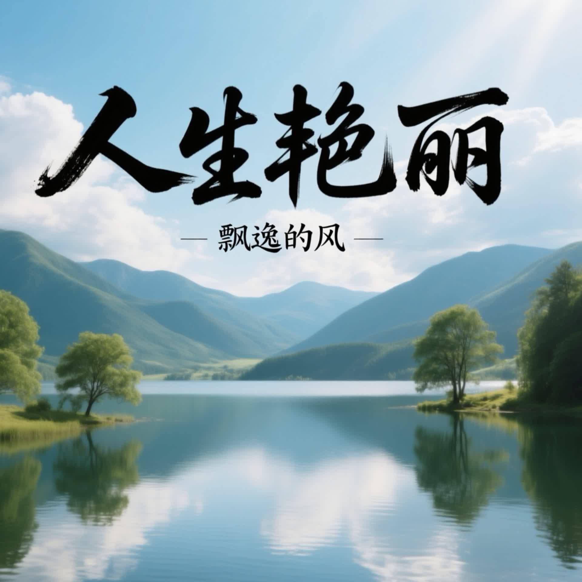 人生艳丽 - 飘逸的风封面