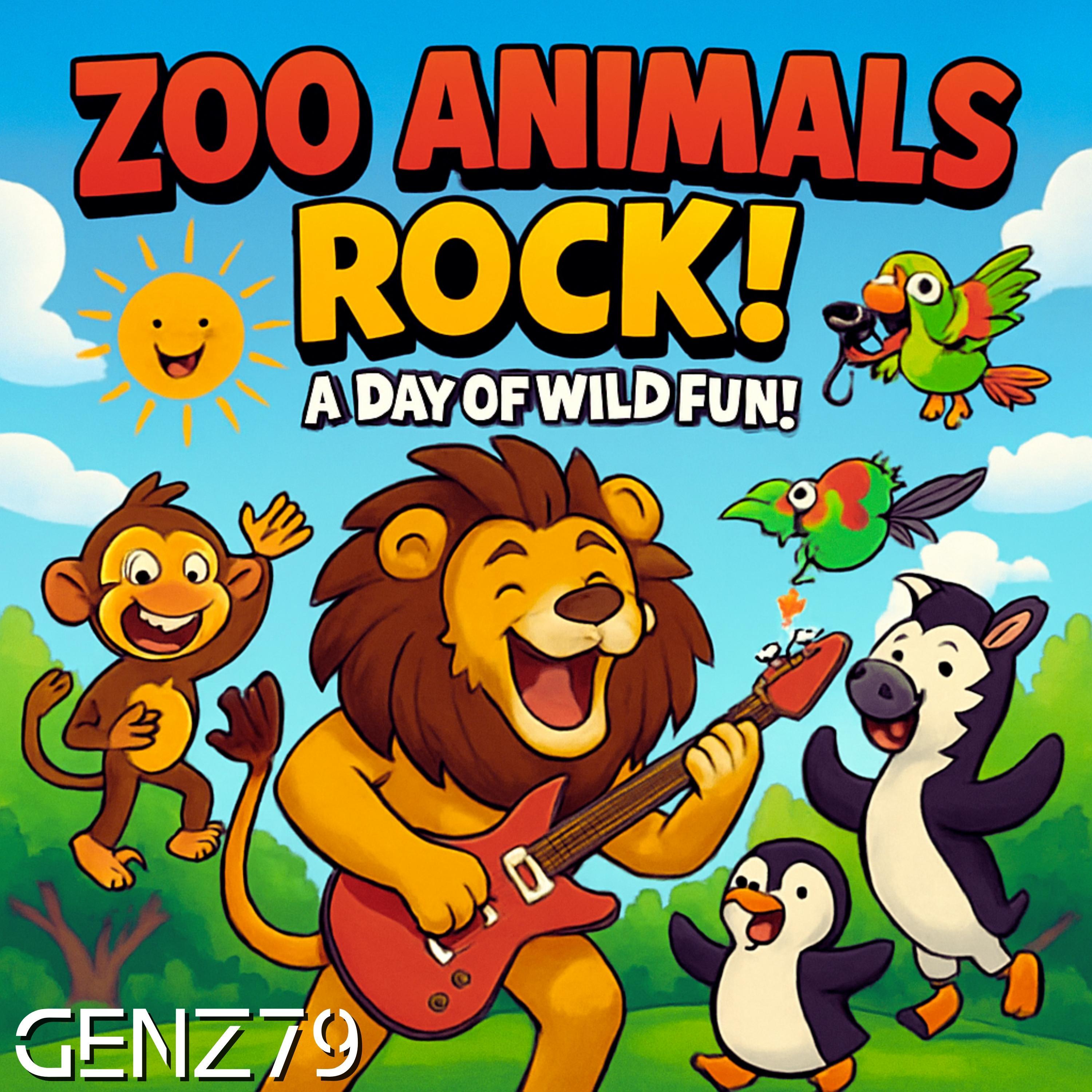 Zoo Animals Rock! A Day of Wild Fun! (Italian Version)