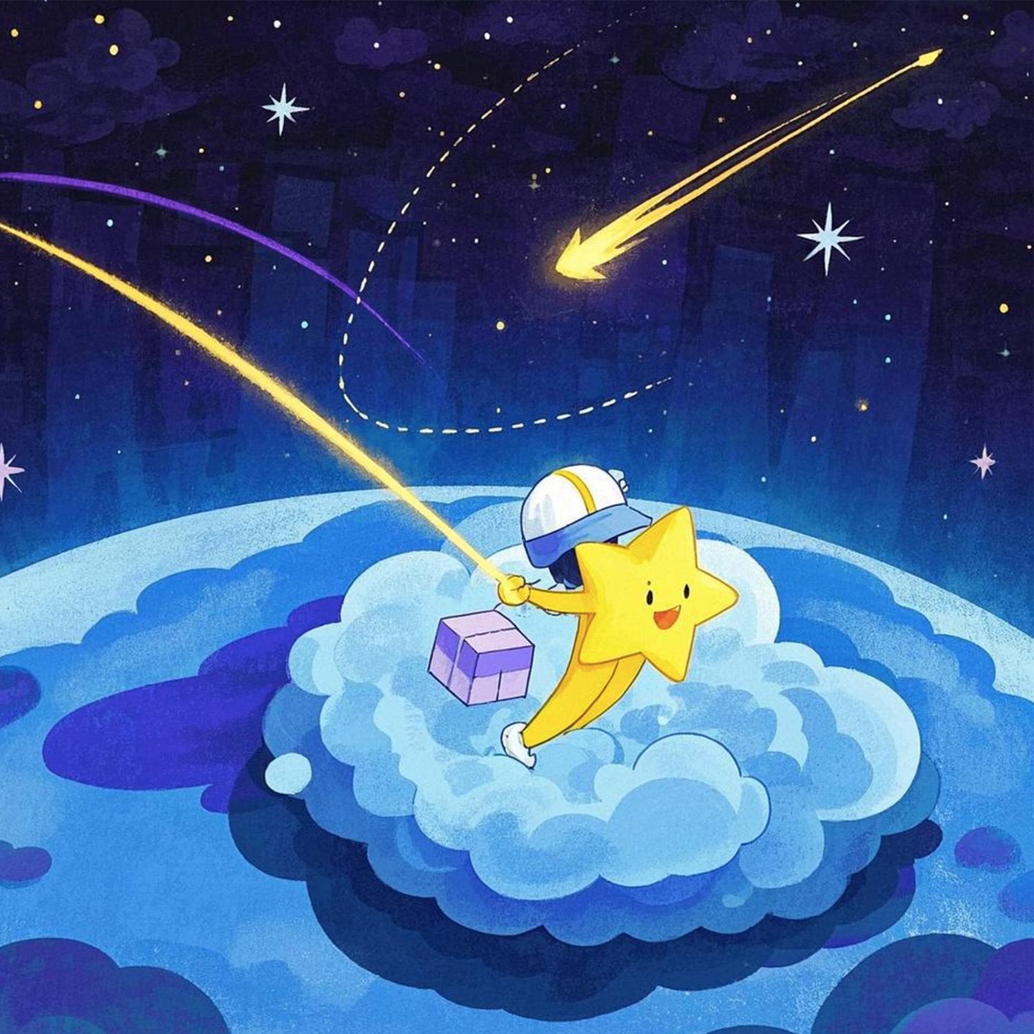 星星邮递员封面