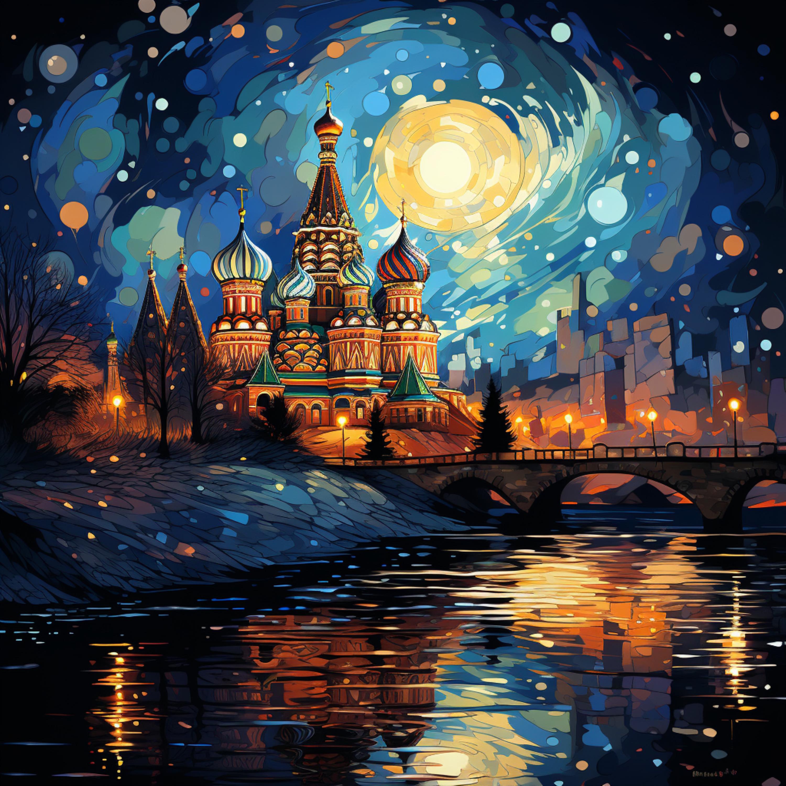Neva River Nocturne