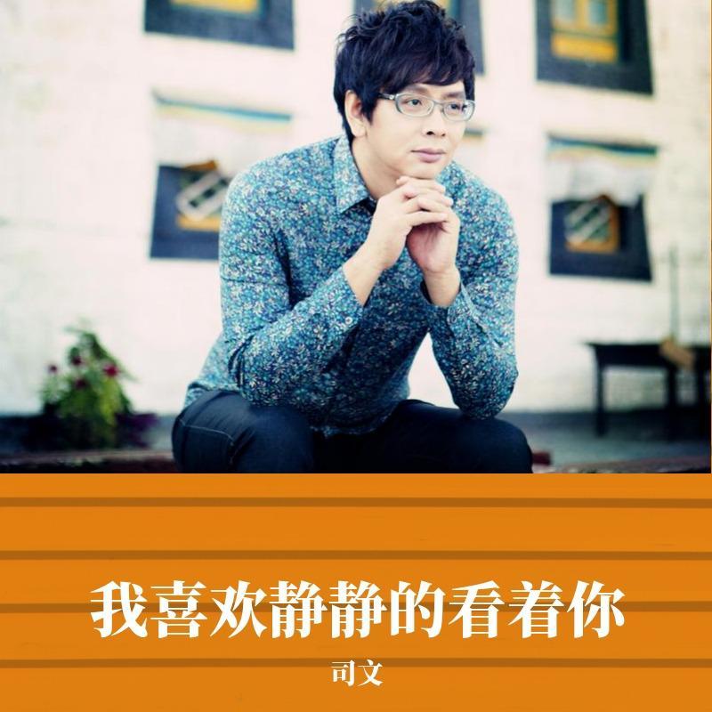 我喜欢静静的看着你（合唱版）封面