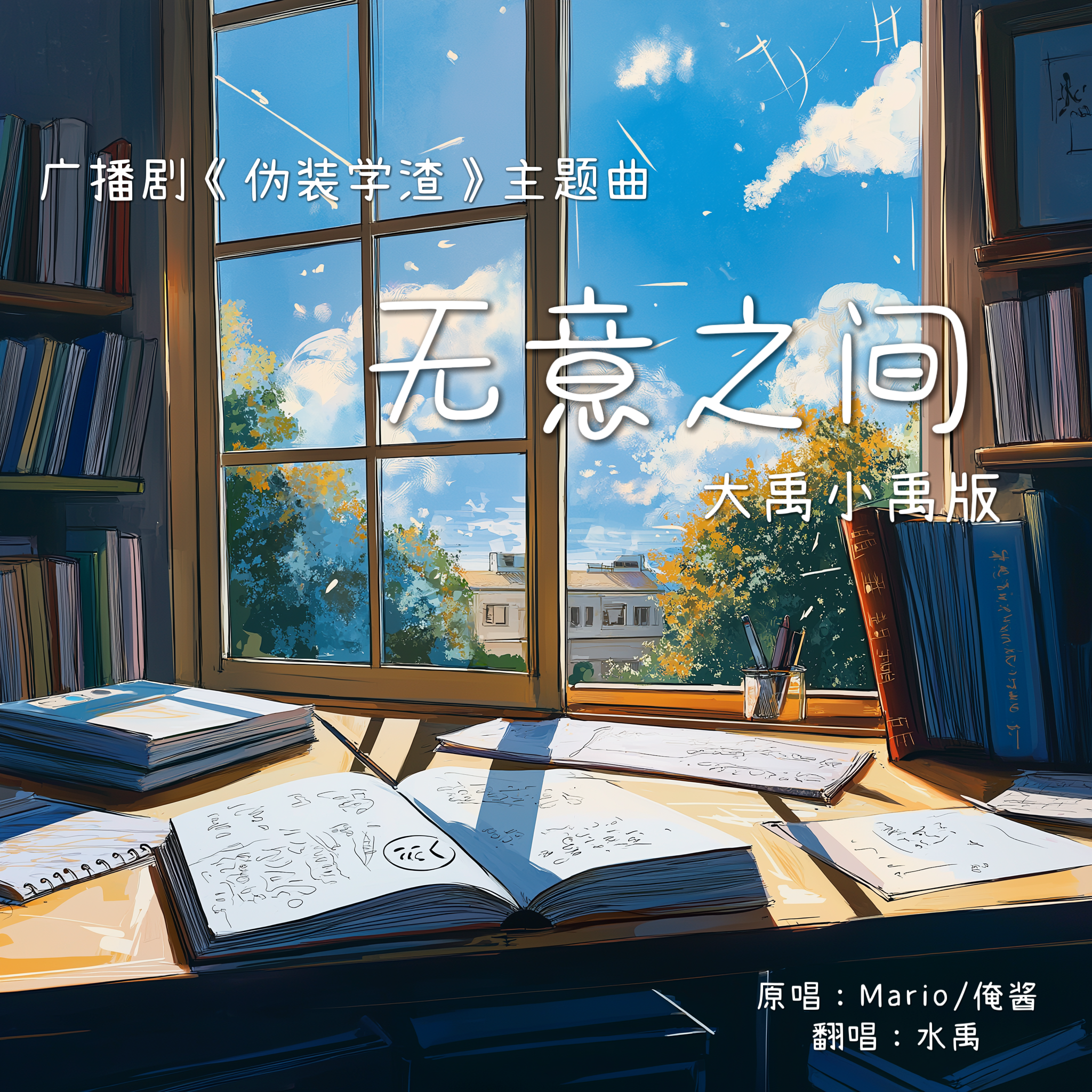 无意之间_水禹_无意之间——《伪装学渣》广播剧主题曲（大禹小禹版） | 在线播放_无意之间歌词_无意之间下载 | 网易云音乐